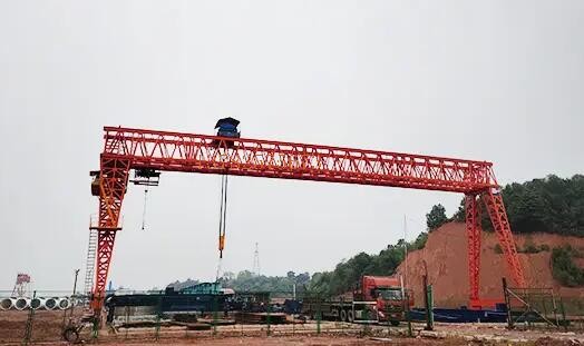 如何計算起重龍門吊到路面具體相對高度？